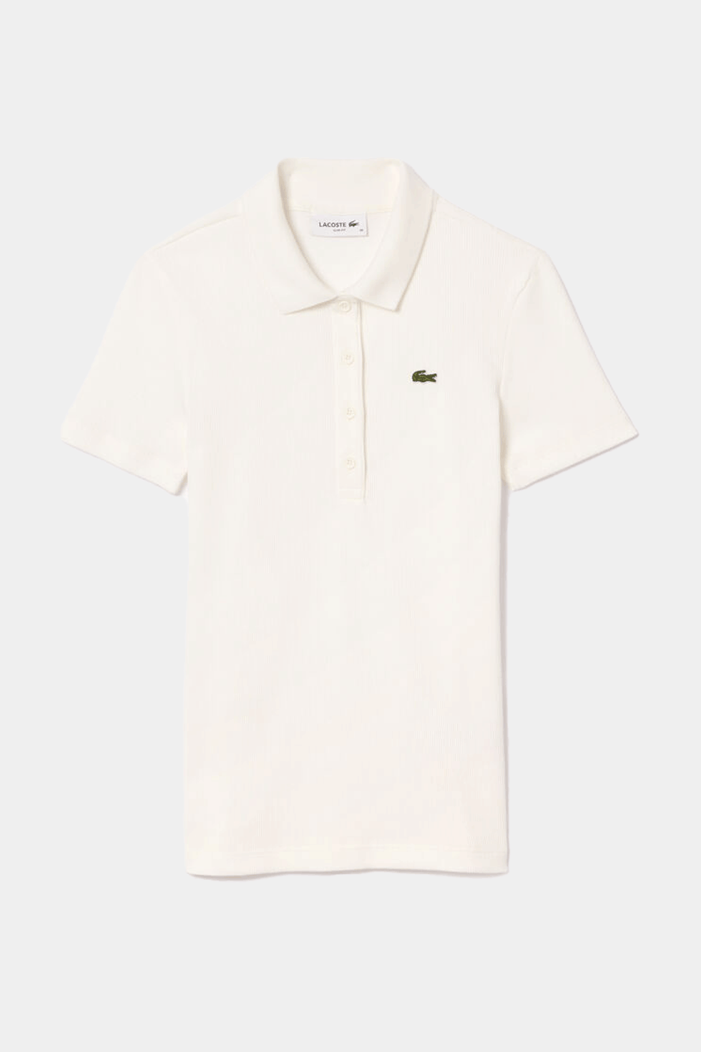 Lacoste - Slim Fit L.12.D Ribbed Cotton Polo Shirt