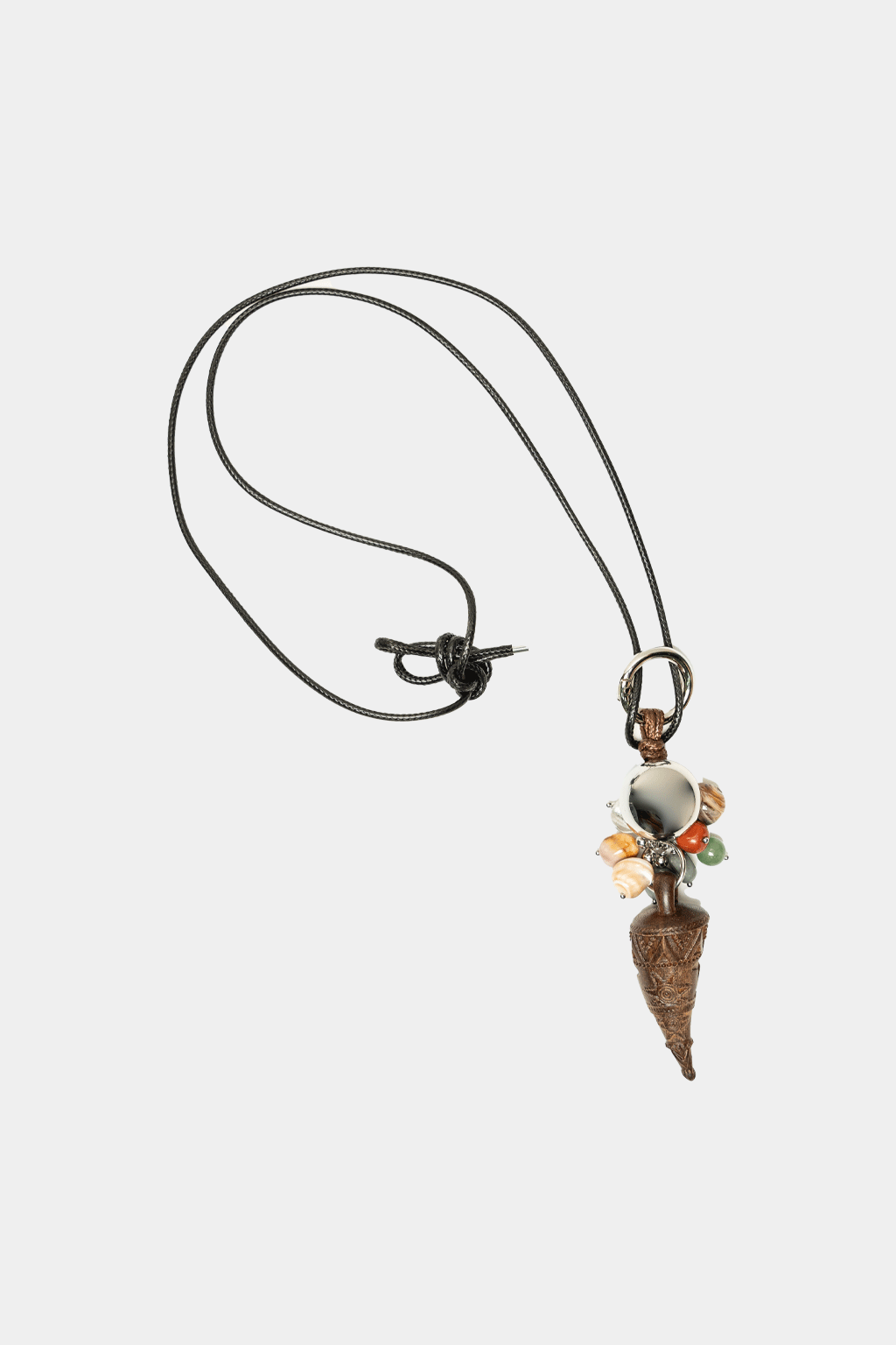 Dikochi - Necklace Handwoven from Natural Brown