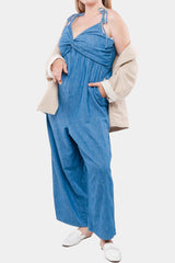 Old Navy - Tie strap Twist front Jumpsuit For Women