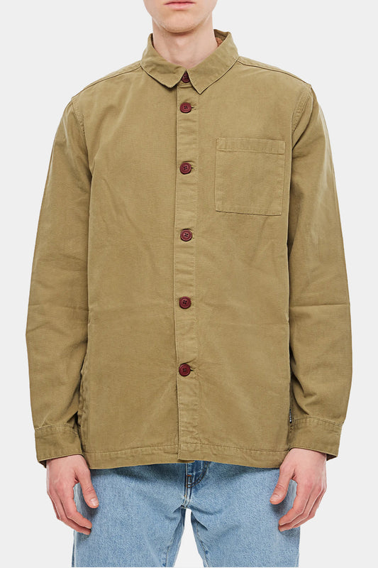 Barbour - Washed Overshirt Olive