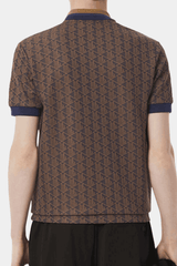 Lacoste - Classic Fit Monogram Jacquard Polo Shirt