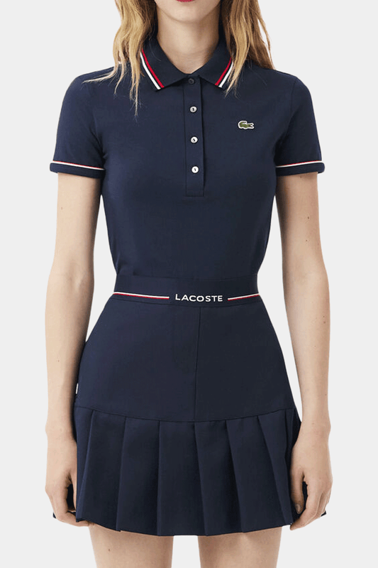 Lacoste - L.12.d Slim Fit Trim Detail Polo Shirt - Women