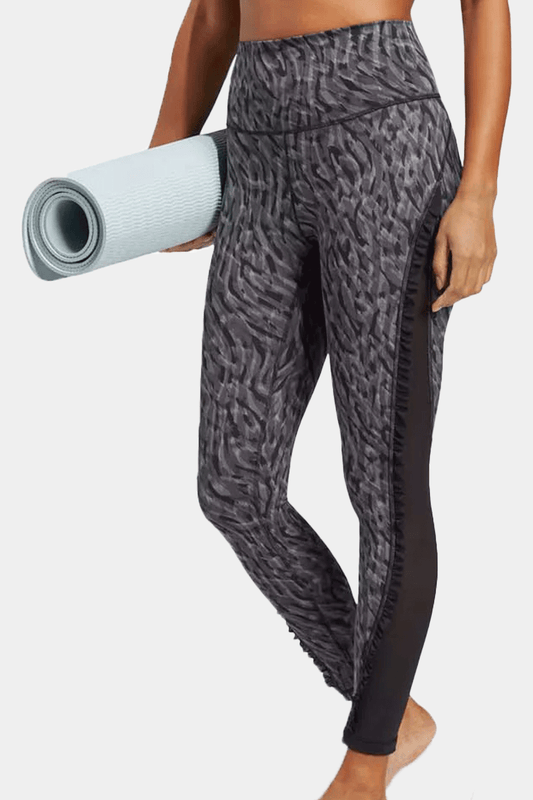 Adidas - Yoga Studio Clash Print 7/8 Leggings - Women
