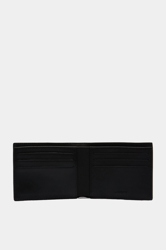 Lacoste - Embossed Leather Fitzgerald Billfold Wallet