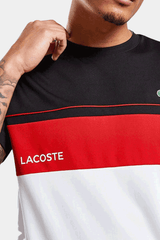 Lacoste - Sport Crew Neck Breathable Colourblock T-Shirt