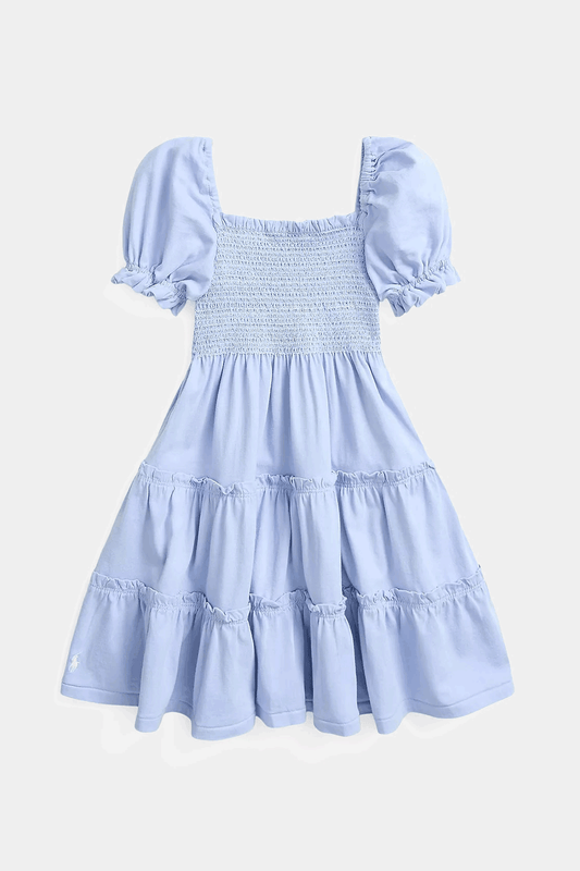 Polo Ralph Lauren - Smocked Cotton Jersey Dress