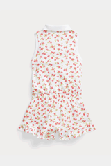 Polo Ralph Lauren - Strawberry Stretch Mesh Polo Playsuit