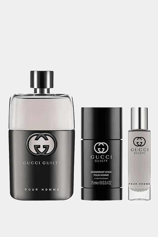 Gucci  - Guilty Pour Homme Eau De Toilette Men Set