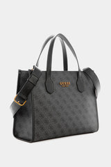 Guess - Coal Logo Silvana Small Tote Bag