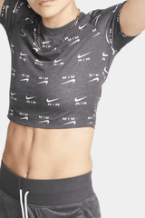 Nike - Slim-Fit Printed Crop T-Shirt
