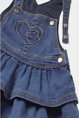 Mayoral - Baby Denim Dungaree Frock