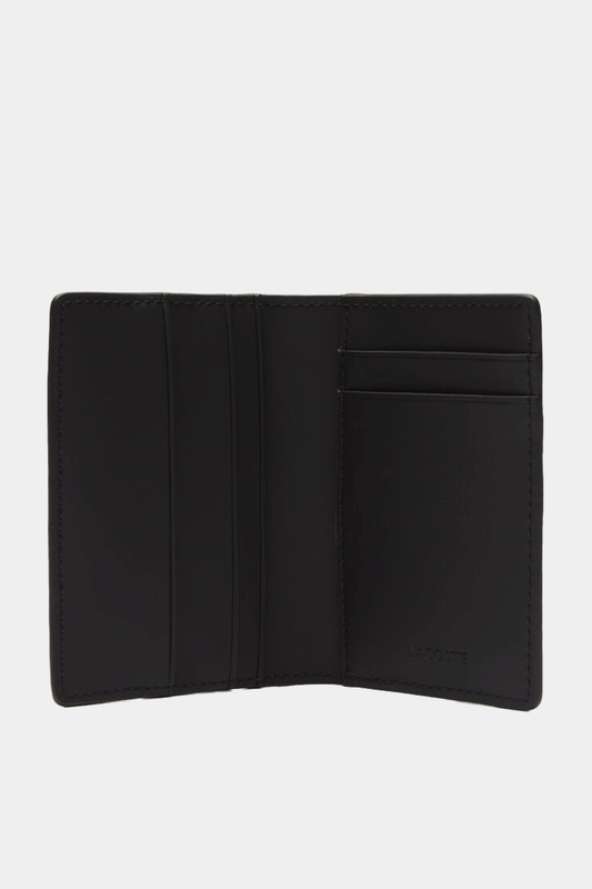 Lacoste - The Blend Monogram Print Vertical Card Holder