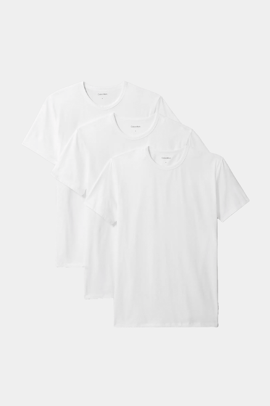 Calvin Klein - 3 Slim Short Sleeve Crew Necks