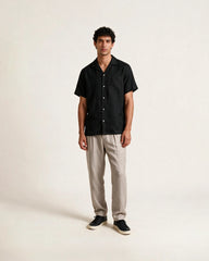 100% Linen Short Sleeve Shirts