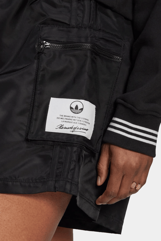 Adidas - High-Waist Nylon Shorts - Women