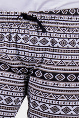 Bianco Nero Printed Pajamas Bottom