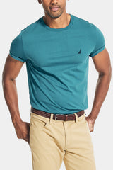 Nautica - Solid Short Sleeve Round neck Tee T-Shirt