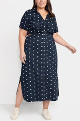 Old Navy - Cutout Midi Shirt Dress for Women