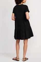 Old Navy - Tiered Mini Swing T-Shirt Dress