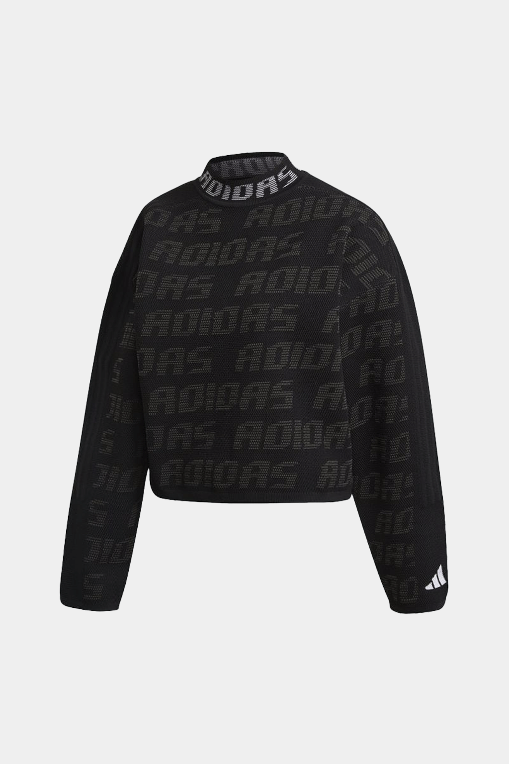 Adidas - Knit Graphic Crew Sweatshirt