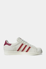 Adidas - Superstar White Legacy Burgundy Mens