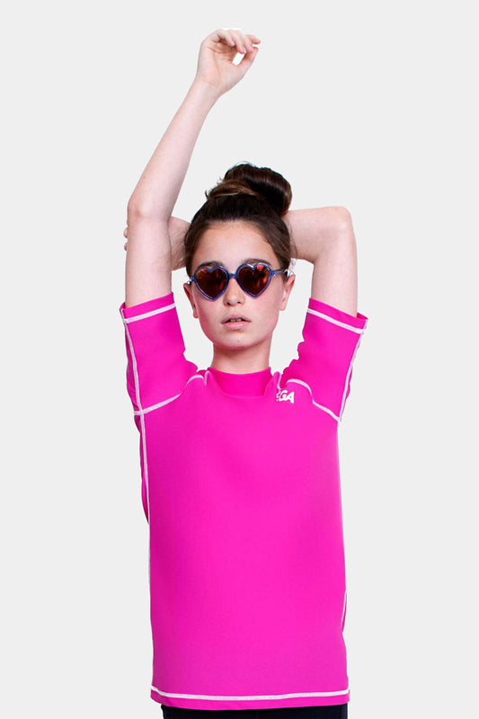 Coega - Girls Youth Rashguard Short Sleeve