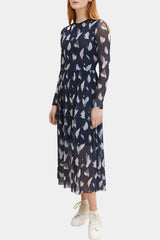 Tom Tailor - Patterned Mesh Midi Dress