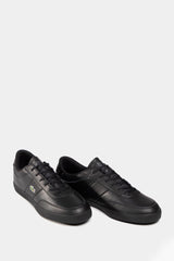 Lacoste - Court Master Perf Stripe Sneakers in Black