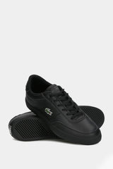 Lacoste - Court Master Perf Stripe Sneakers in Black