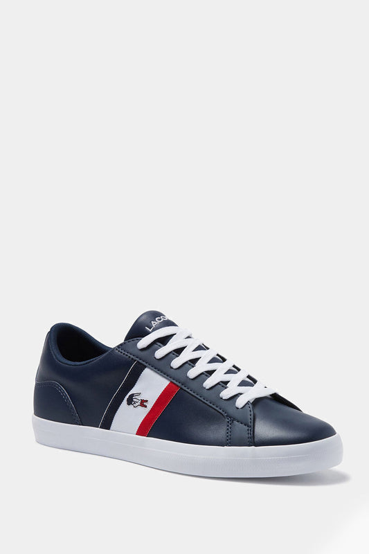 Lacoste - Lerond Tri22 Navy Men's Leather Sneaker