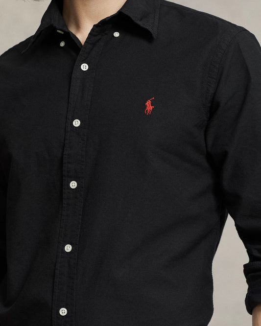 Ralph Lauren - Custom cut oxford shirt dyed after manufacturing