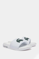 Lacoste - Croc Dualiste Synthetic Logo Strap Slides