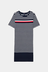 Tommy Hilfiger - STRIPE T-SHIRT DRESS