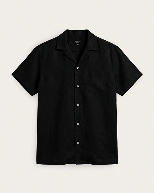 100% Linen Short Sleeve Shirts