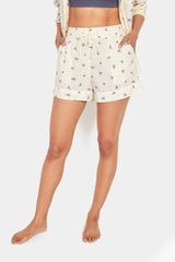 Old Navy -High-Waisted Printed Pajama Shorts for Women -- 4-inch inseam