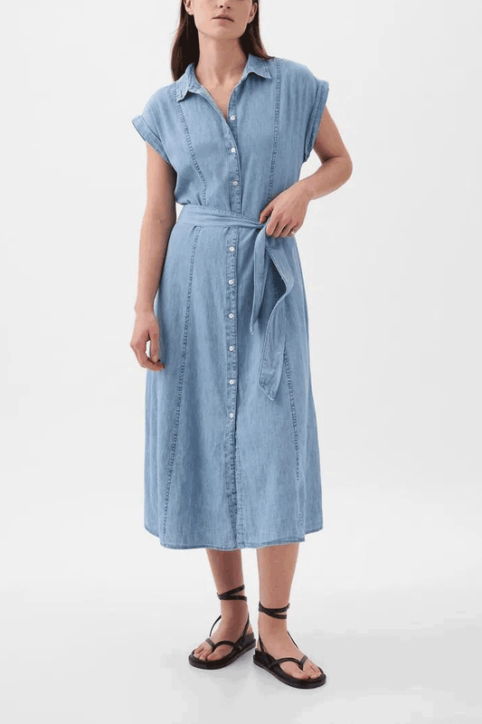 Gap - Denim Midi Dress