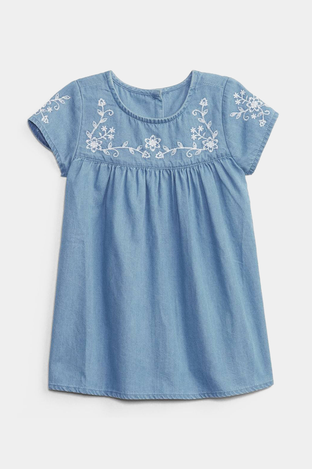 Gap - Baby Embroidered Denim Dress with Washwell