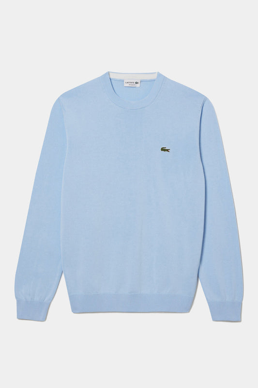 Lacoste - Organic Cotton Crew Neck Sweater