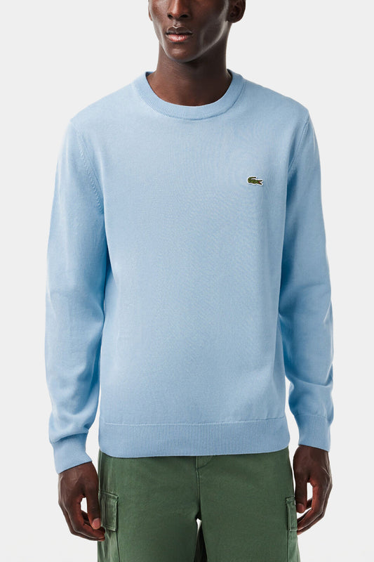 Lacoste - Organic Cotton Crew Neck Sweater