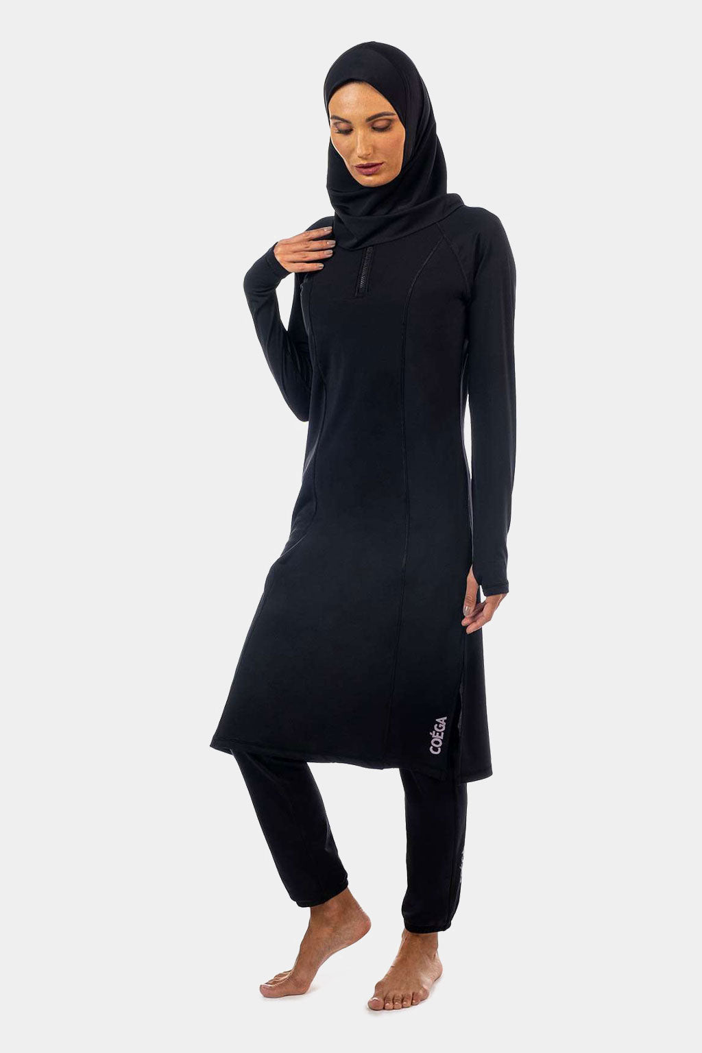 Coega - Ladies Modest Swim Suit Full Length Three Piece Set