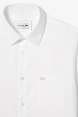 Lacoste - Men's Regular Fit Solid Cotton Shirt