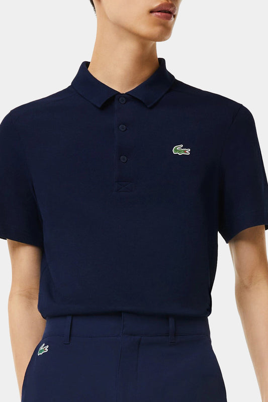 Lacoste - Golf Lacoste Sport Men's Polo Shirt in Organic Cotton Petit Piqué