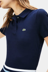 Lacoste - Women's Fitted Cotton Polo Dress