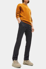 Lacoste - Wool Blend Slim Fit Check Chino Pants