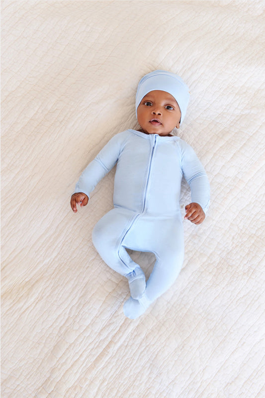 Boody - Long Sleeve Onesie with Two Way Zipper