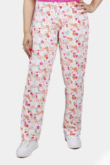 Bianco Nero Printed Pajamas Bottom