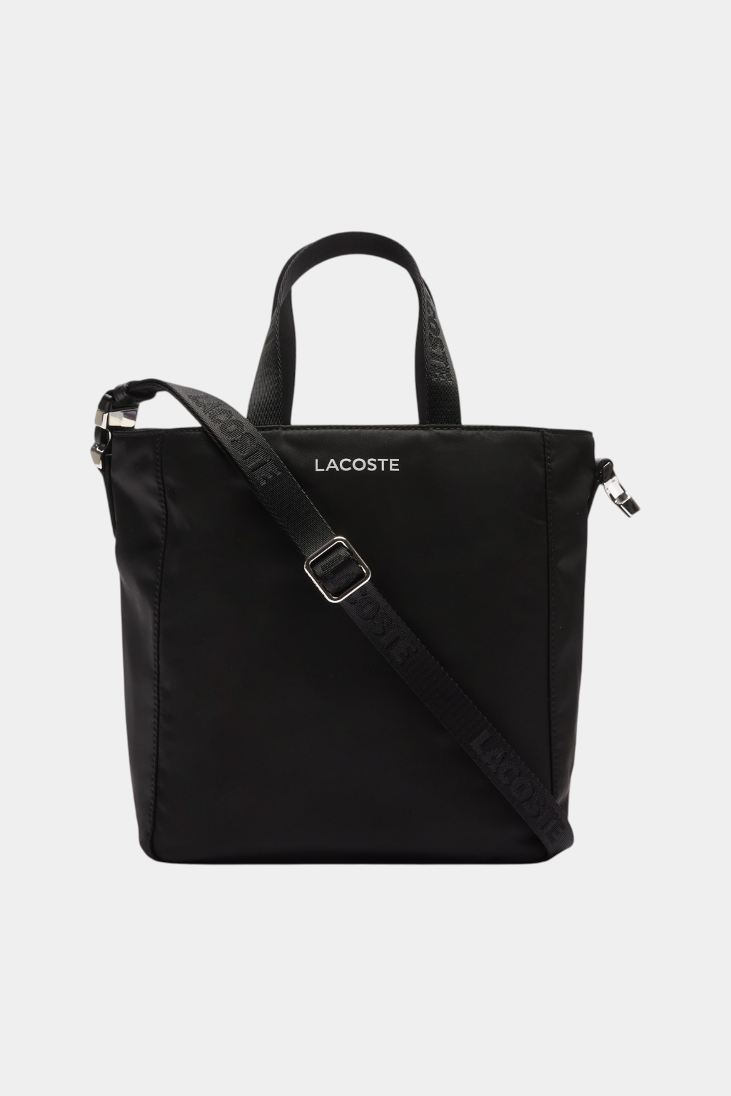 Lacoste - Unisex Active Nylon Vertical Pocket Tote Bag