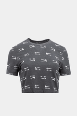 Nike - Slim-Fit Printed Crop T-Shirt