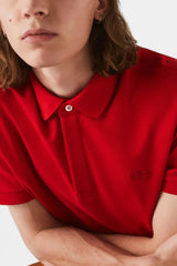 Lacoste - Men's Lacoste Paris Polo Shirt Regular Fit Stretch Cotton Piqué