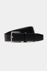 Lacoste - Engraved Tongue Buckle Leather Belt